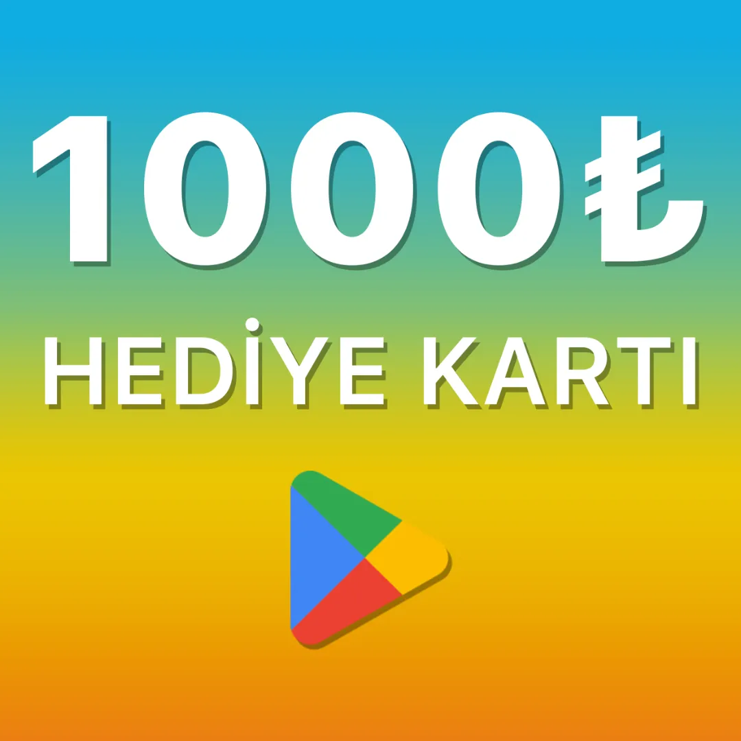 Google Play 1000 TL